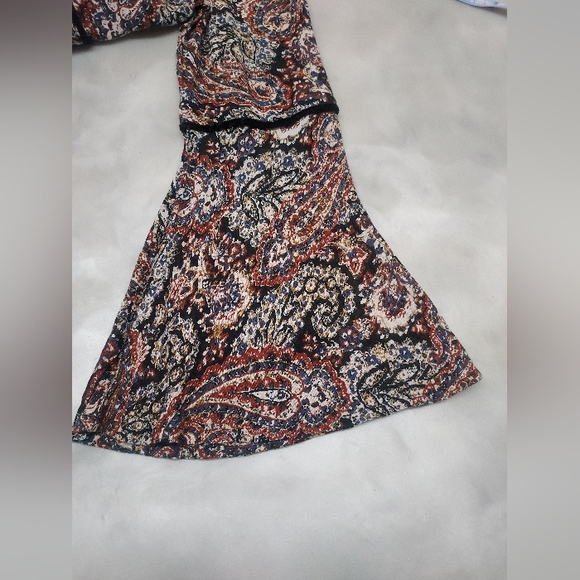 California Moon Rise Boho flare sleeves Dress. Size S/P - Picture 8 of 10